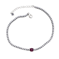 Pulsera Tennis Color Spark – Plata Fina 925