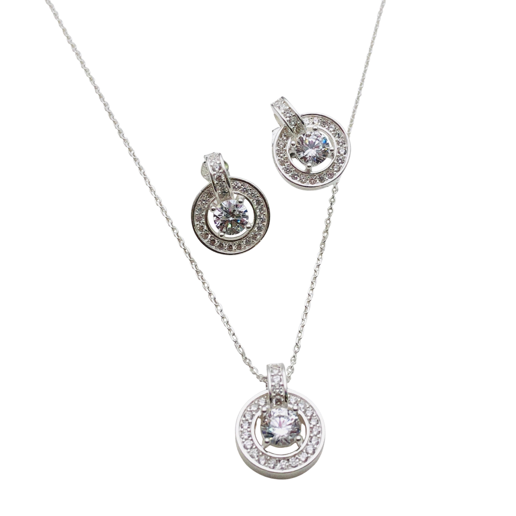 Set Esfera Brillante – Plata Fina 925