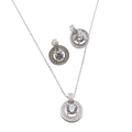 Set Esfera Brillante – Plata Fina 925