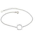 Pulsera Minimal Square – Plata Fina 925