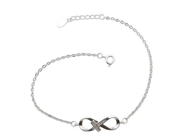 Pulsera Infinity Cross – Plata Fina 925