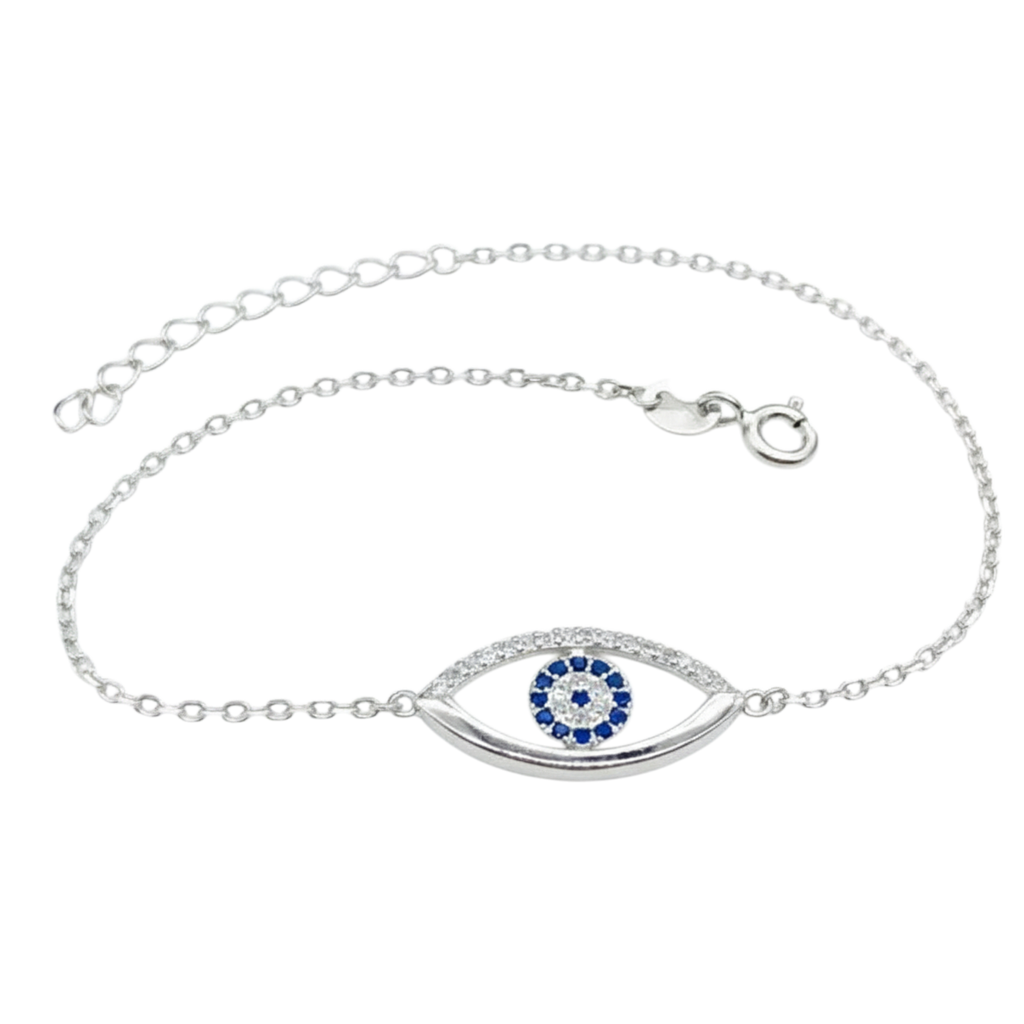 Pulsera Ojo Turco – Plata Fina 925