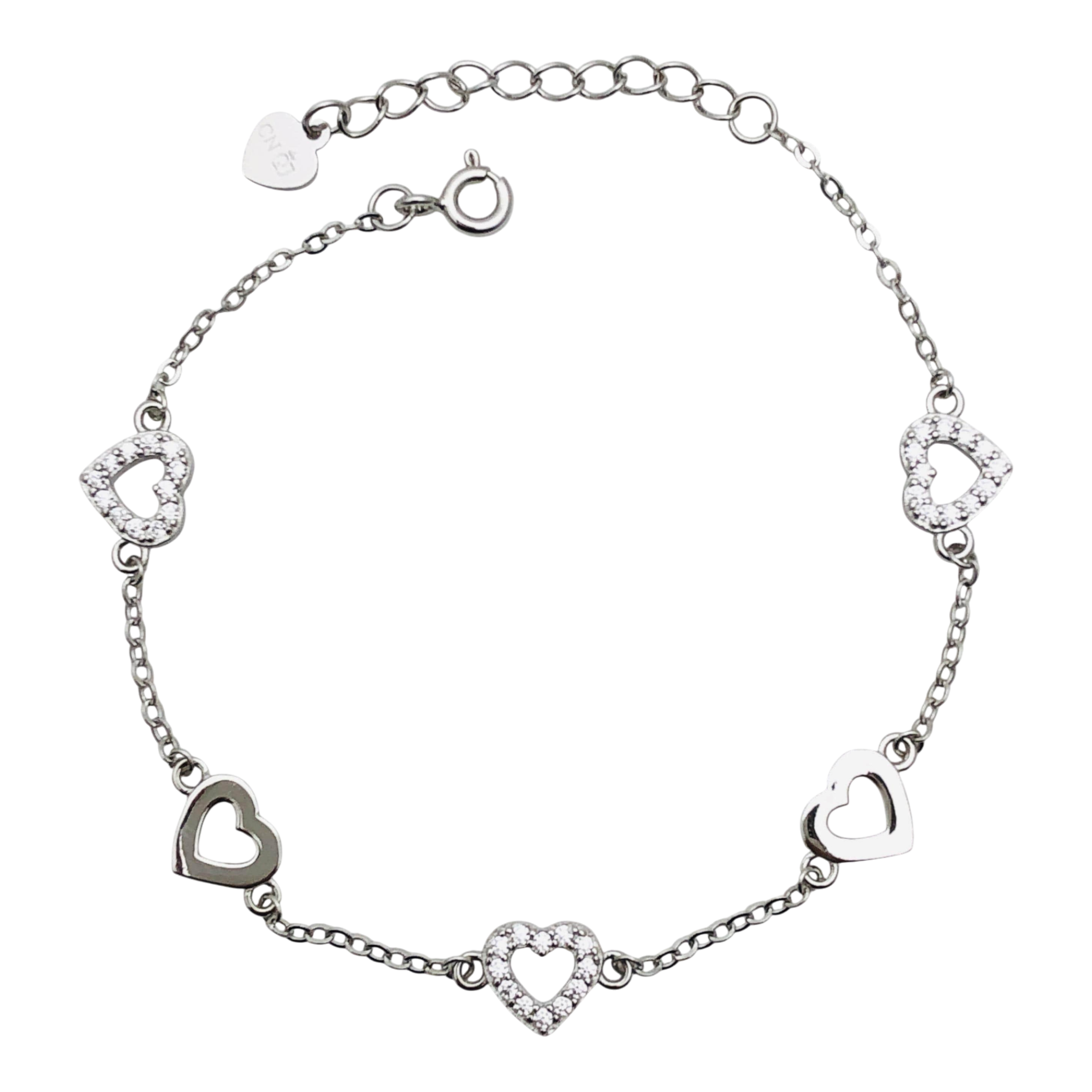 Pulsera Heart Essence – Plata Fina 925