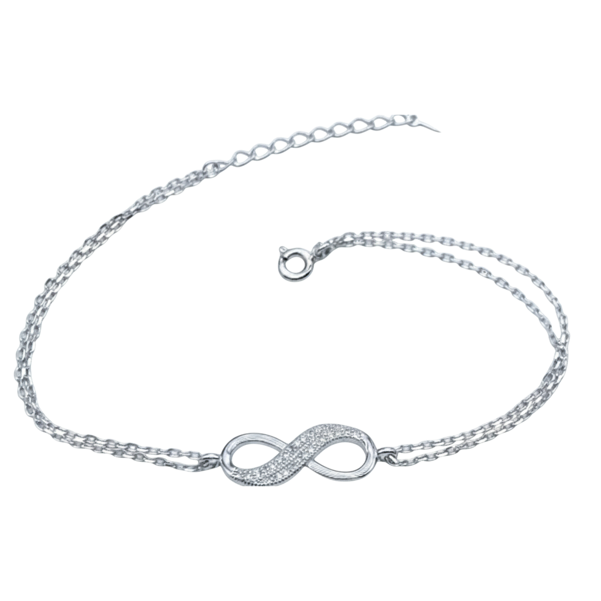 Pulsera Infinity Aura – Plata Fina 925