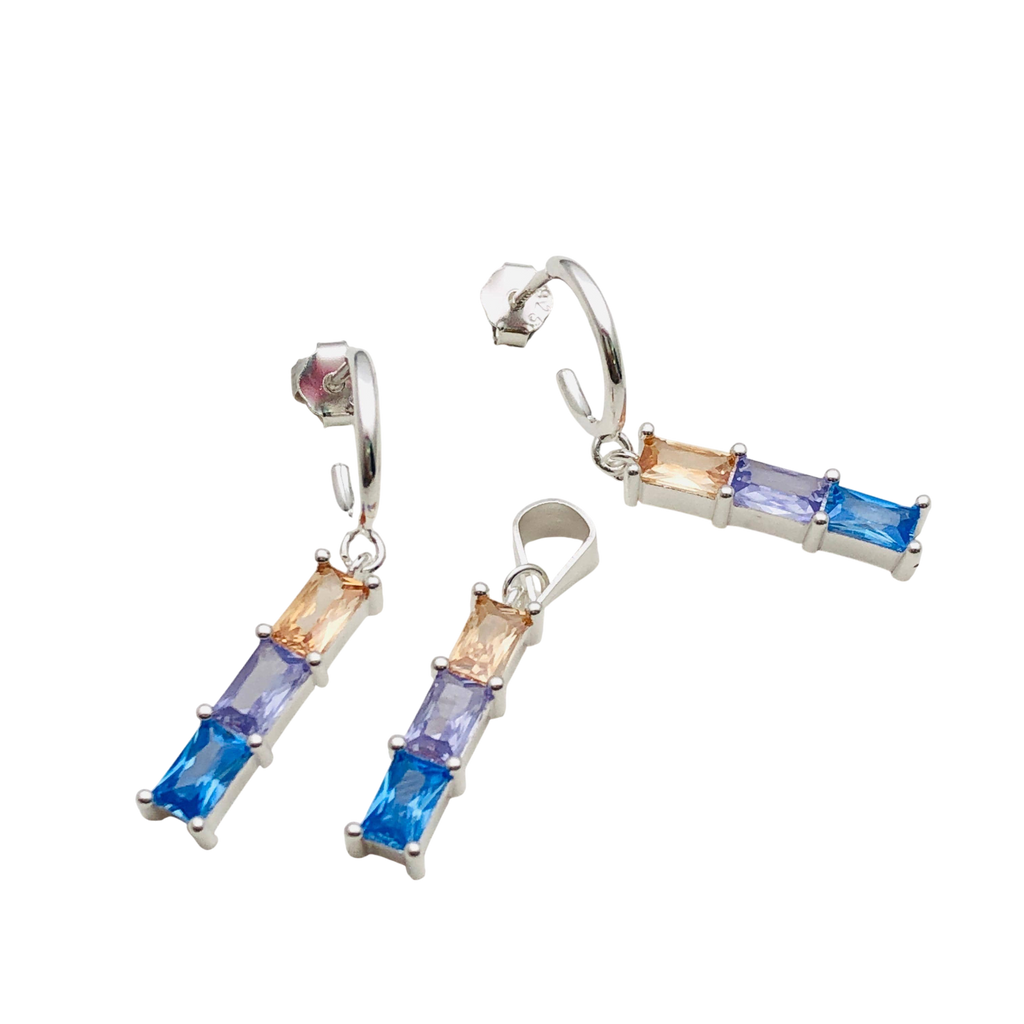 Set Prisma Moderno – Plata Fina 925