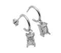 Aros Crystal Drop – Plata Fina 925