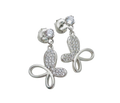 Aros Mariposa Elegante – Plata Fina 925