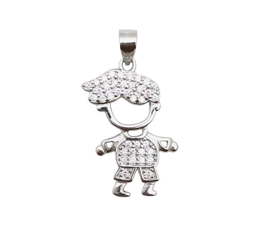 Colgante Boy – Plata Fina 925