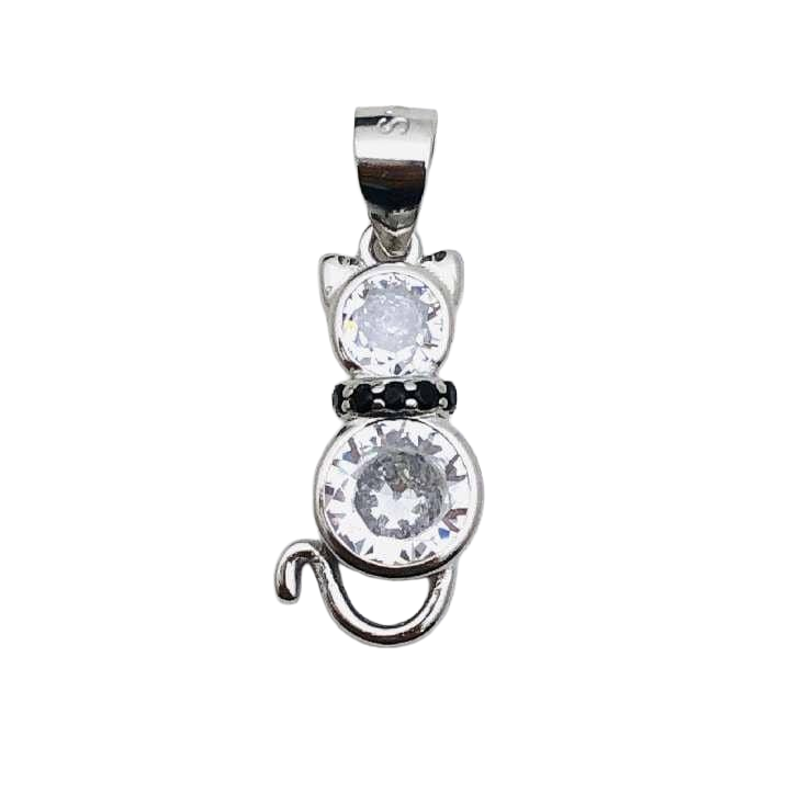 Colgante Kitty – Plata Fina 925