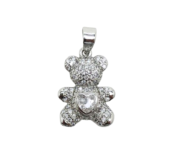 Collar Teddy Love – Plata Fina 925
