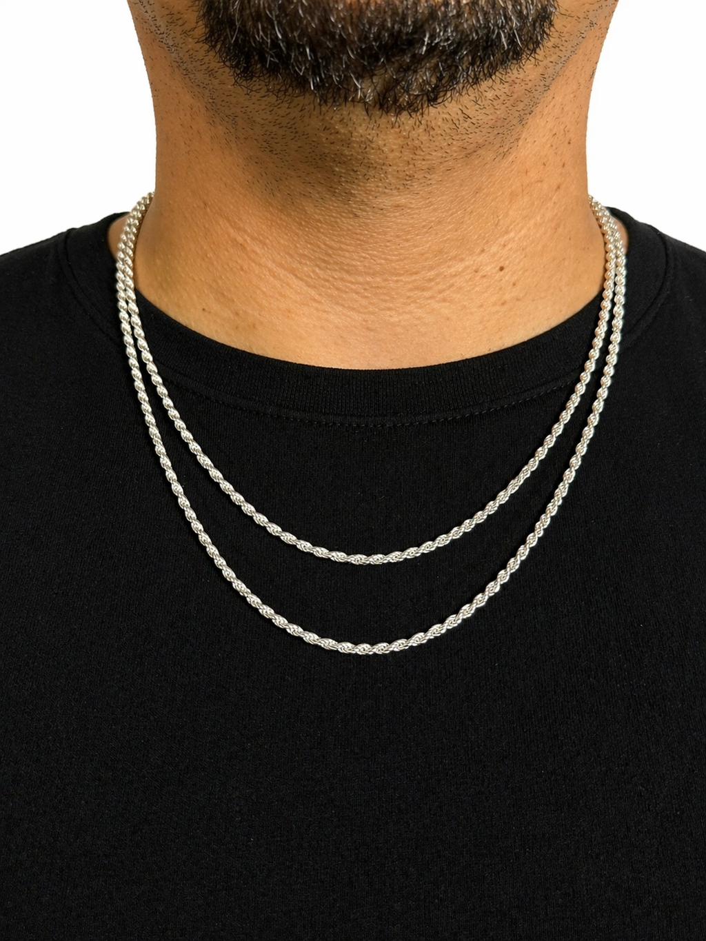 Cadena Tourbillon Plata 925 – 55cm y 60 cm Fabricación Italiana