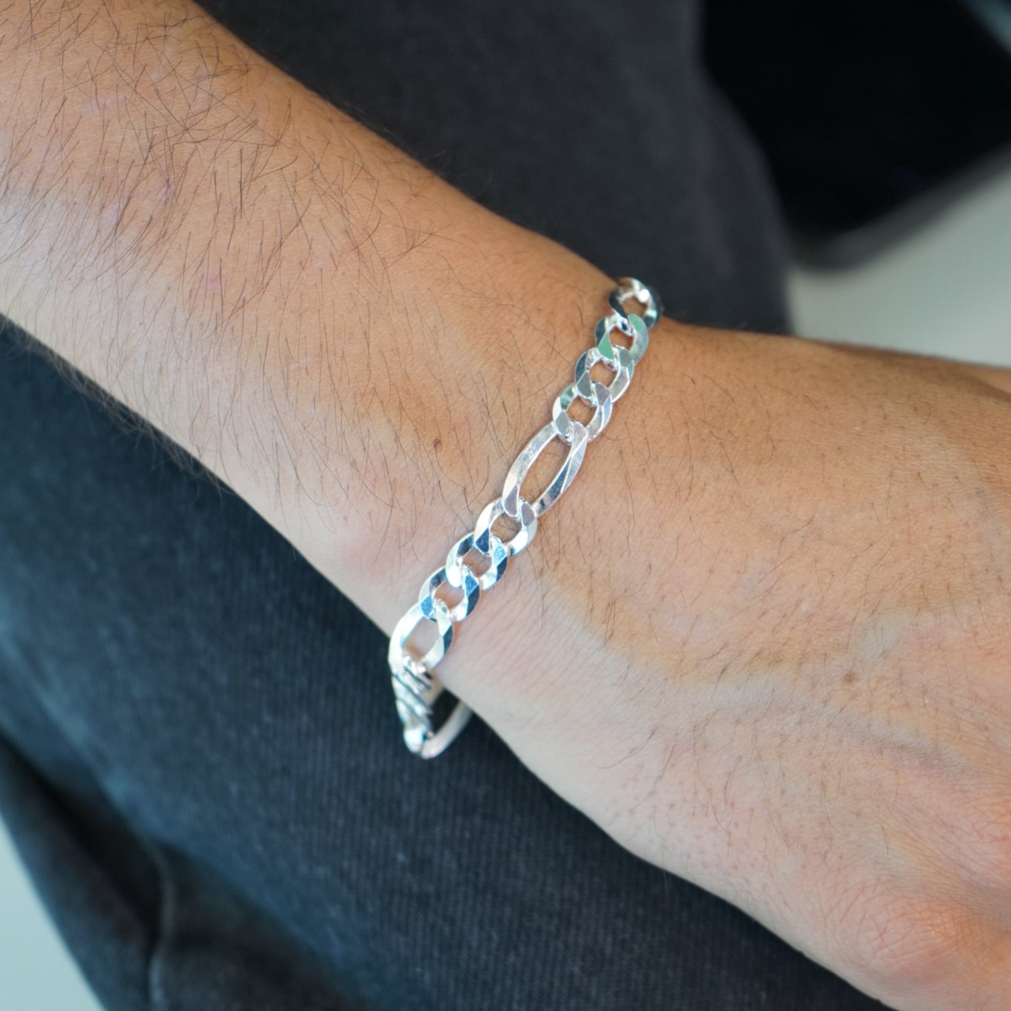 Pulsera Cartier · Plata Ley 925 · 21 cm