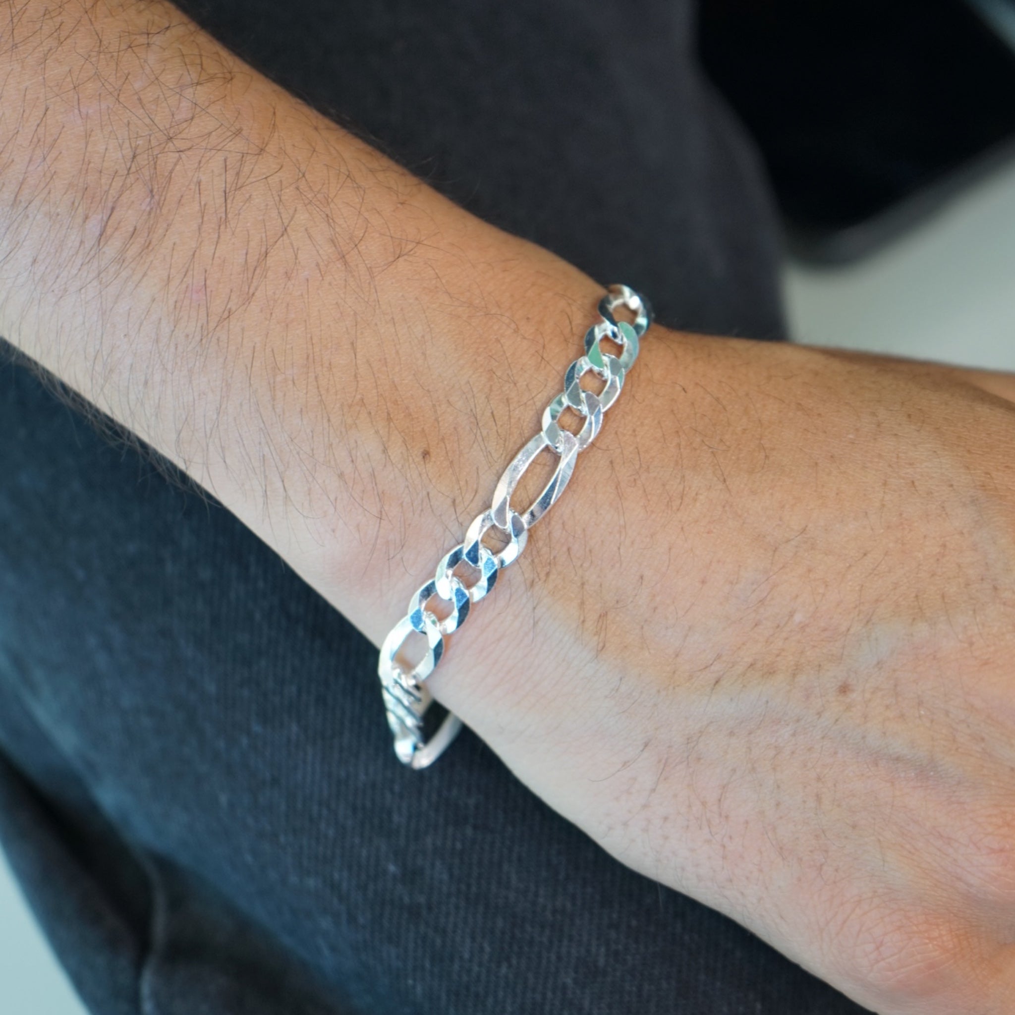 Pulsera Cartier · Plata Ley 925 · 21 cm