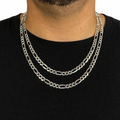 Cadena Cartier Plata 925 – 55cm y 60cm Fabricación Italiana