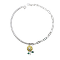 Pulsera Sunflower Glow – Plata Fina 925