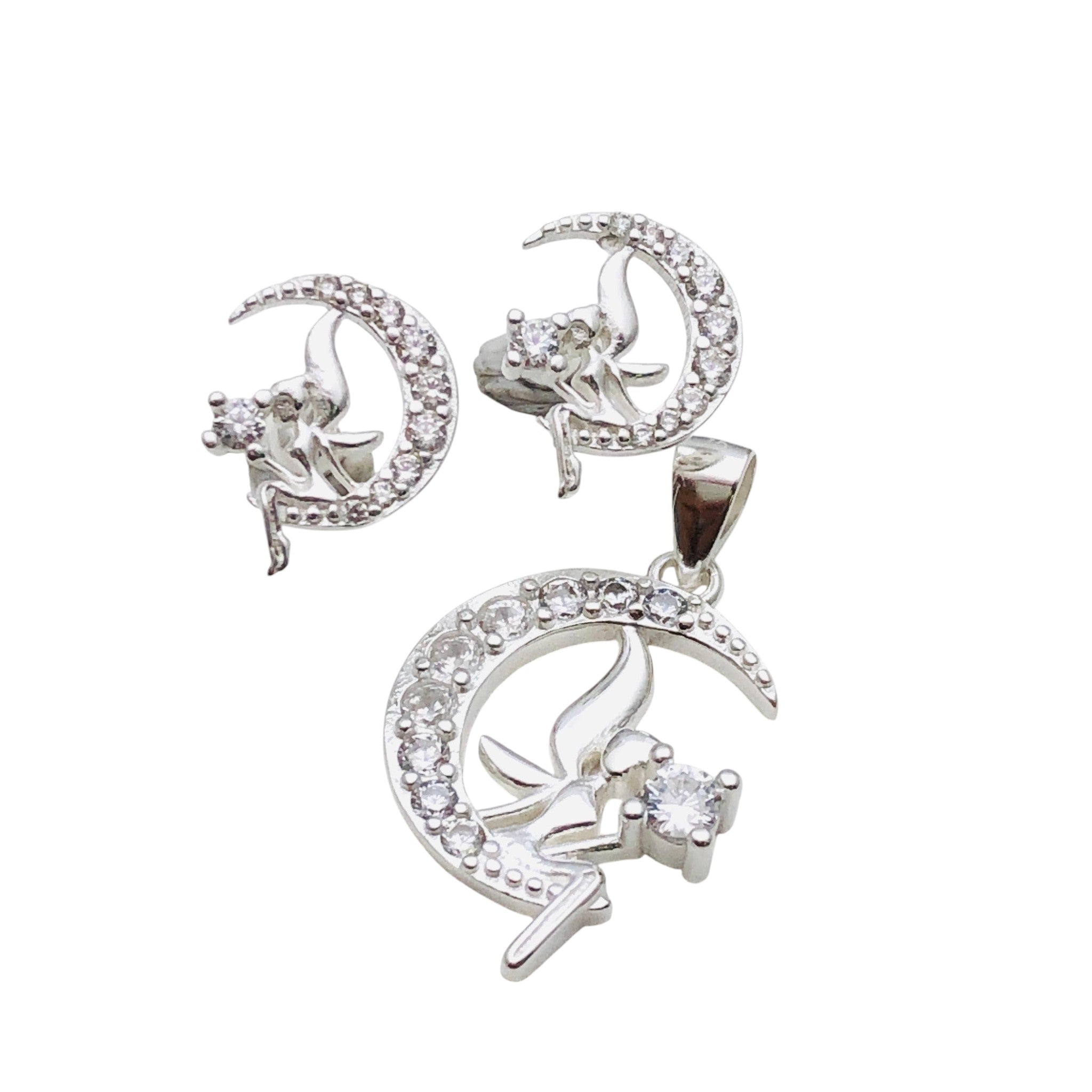 Conjunto Hada Lunar – Plata Fina 925