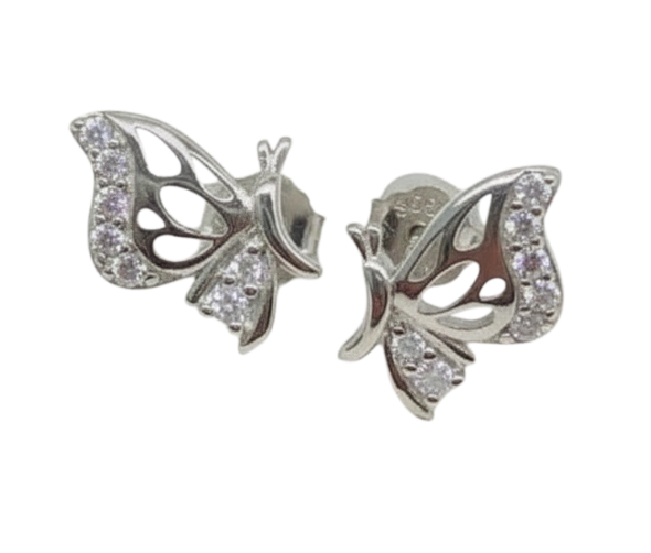 Aros Butterfly Dreams – Plata Fina 925