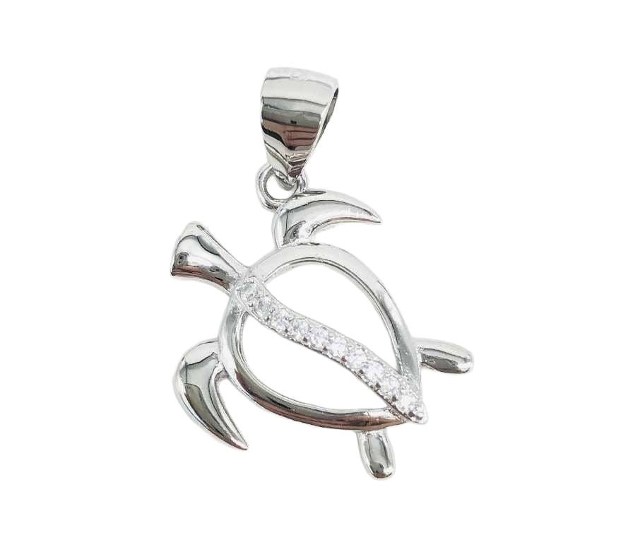 Collar Sea Turtle – Plata Fina 925