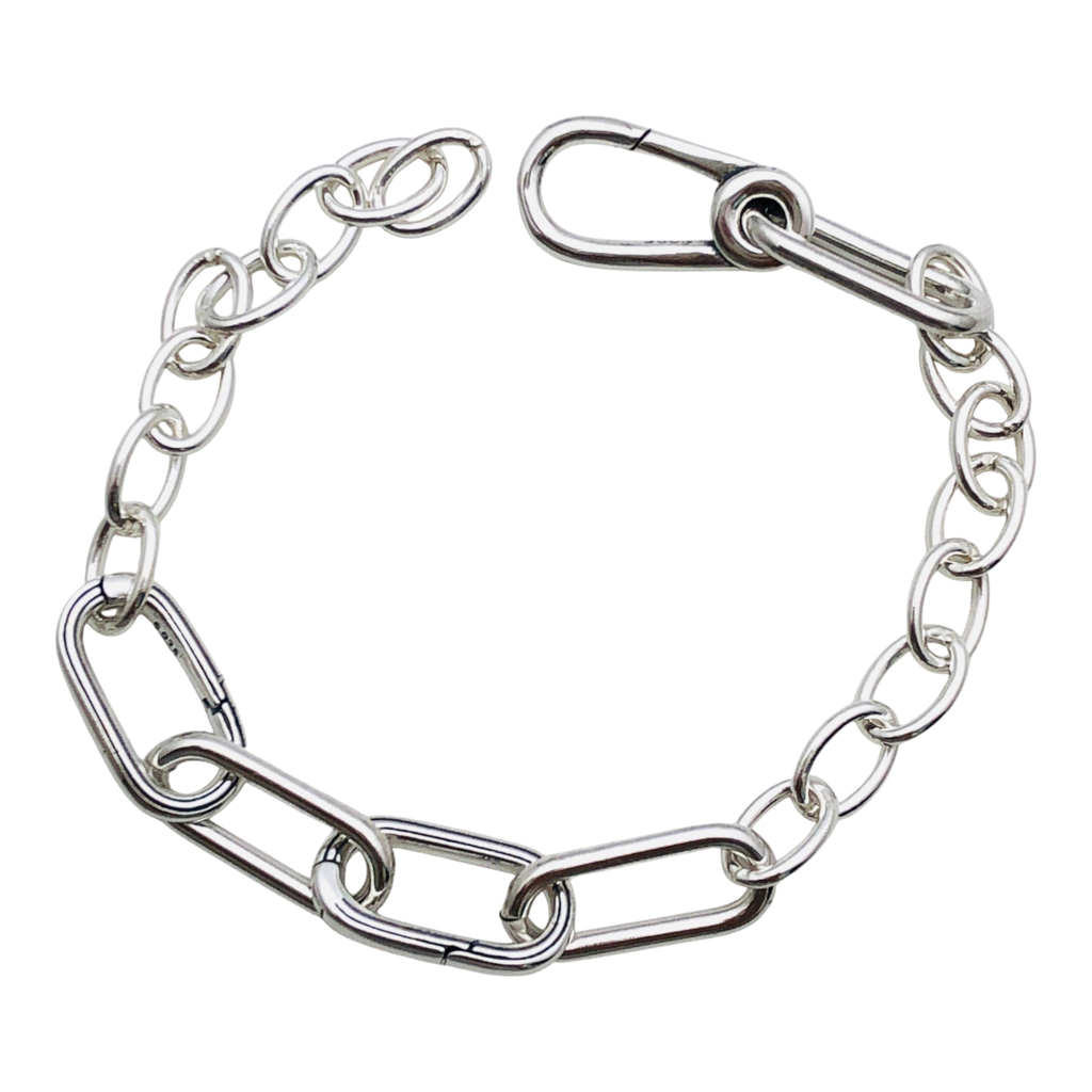 Pulsera Paperclip Essential – Plata Fina 925
