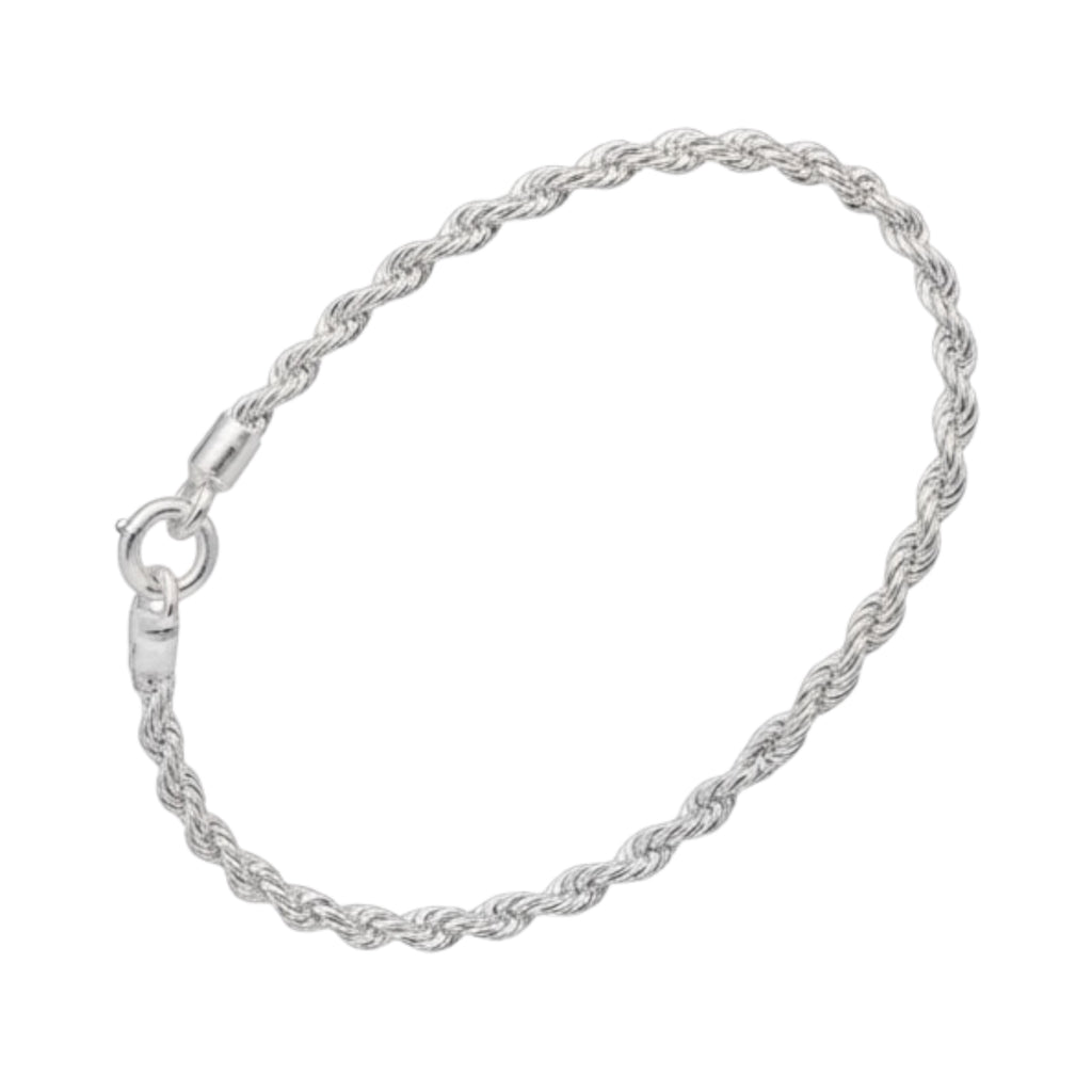 Pulsera Tourbillon Plata Ley 925 (21 cm · 3 mm) – Joyería Premium