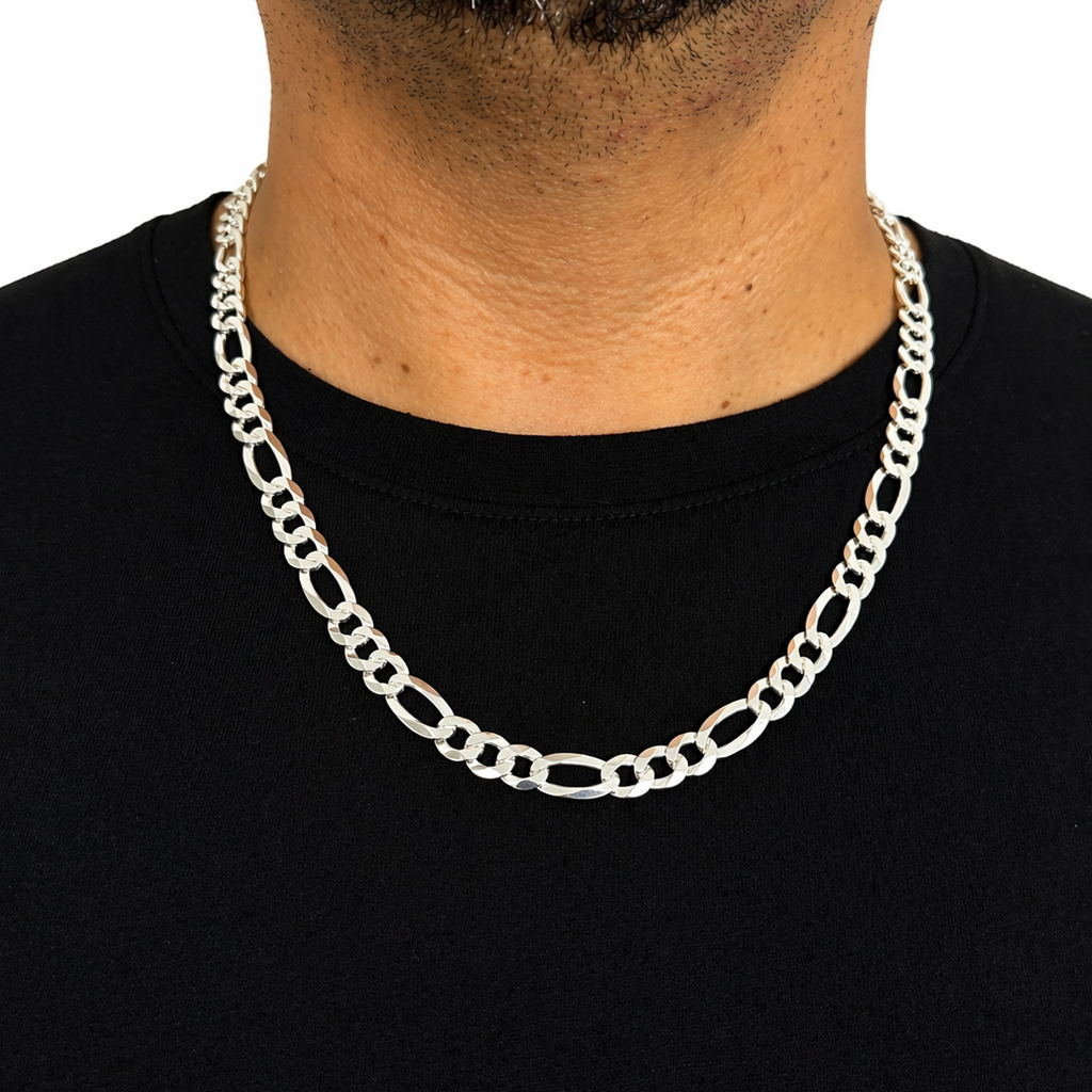 Cadena Cartier Plata 925 – 60 cm Fabricación Italiana