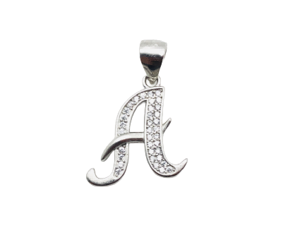 Colgante Inicial – Plata Fina 925