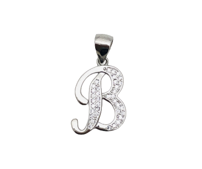 Colgante Inicial – Plata Fina 925