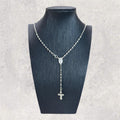 Cadena Rosario Italiano en Plata 925 – 67 cm