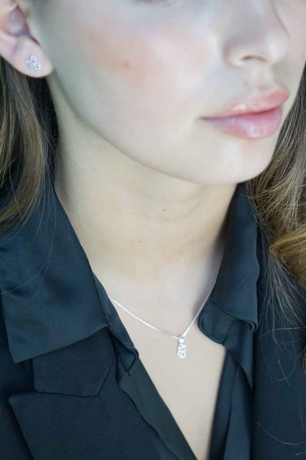 Conjunto de Gato - Plata Fina 925