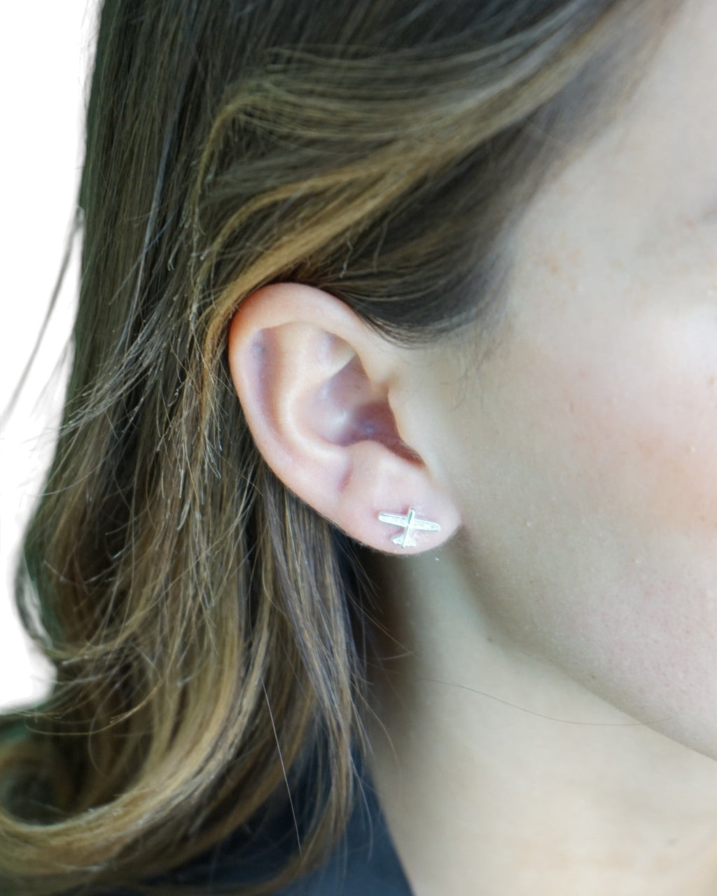 Conjunto Avión en Plata Fina 925