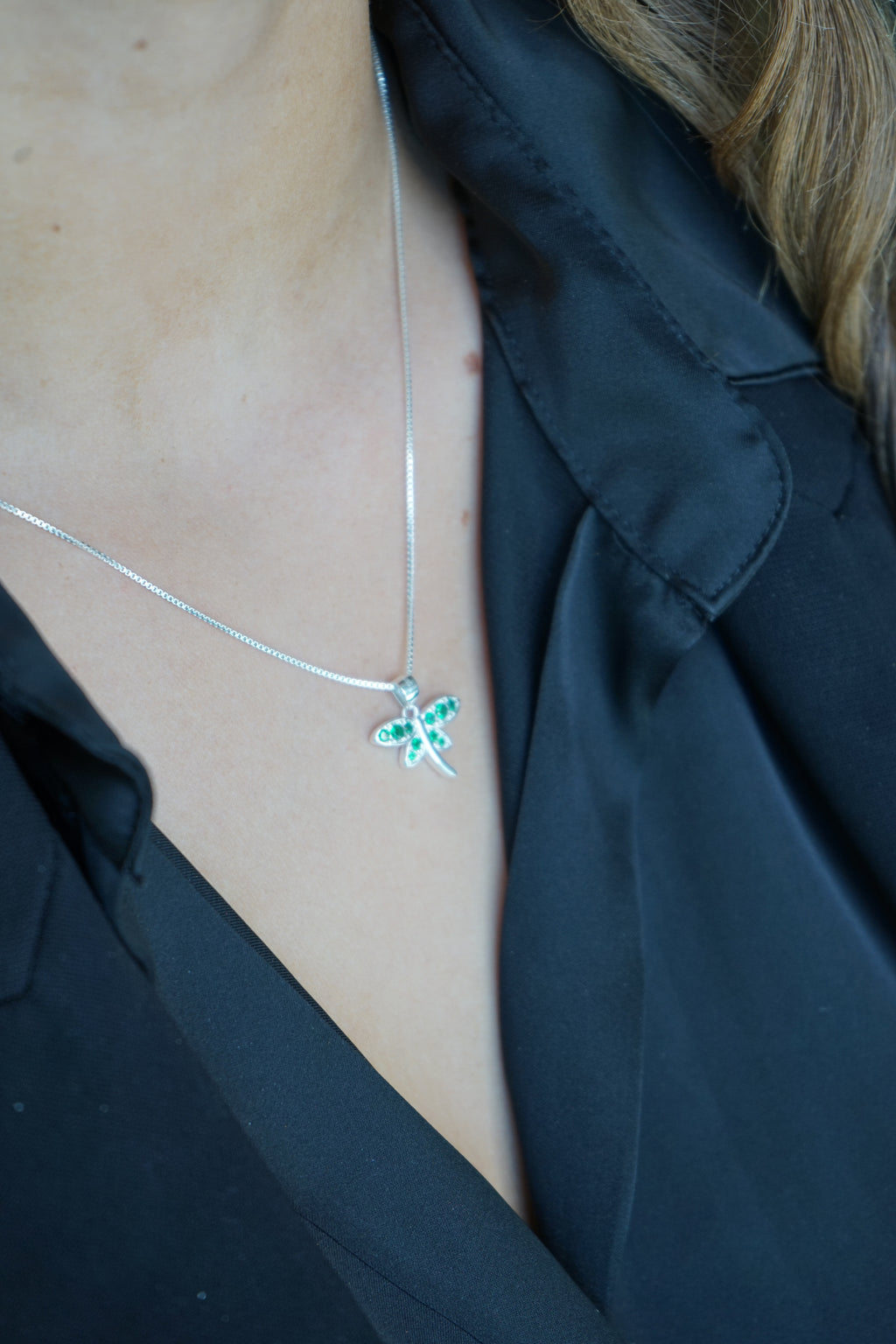 Conjunto LIBELULA en Plata Fina 925 - Transformación y evolución personal