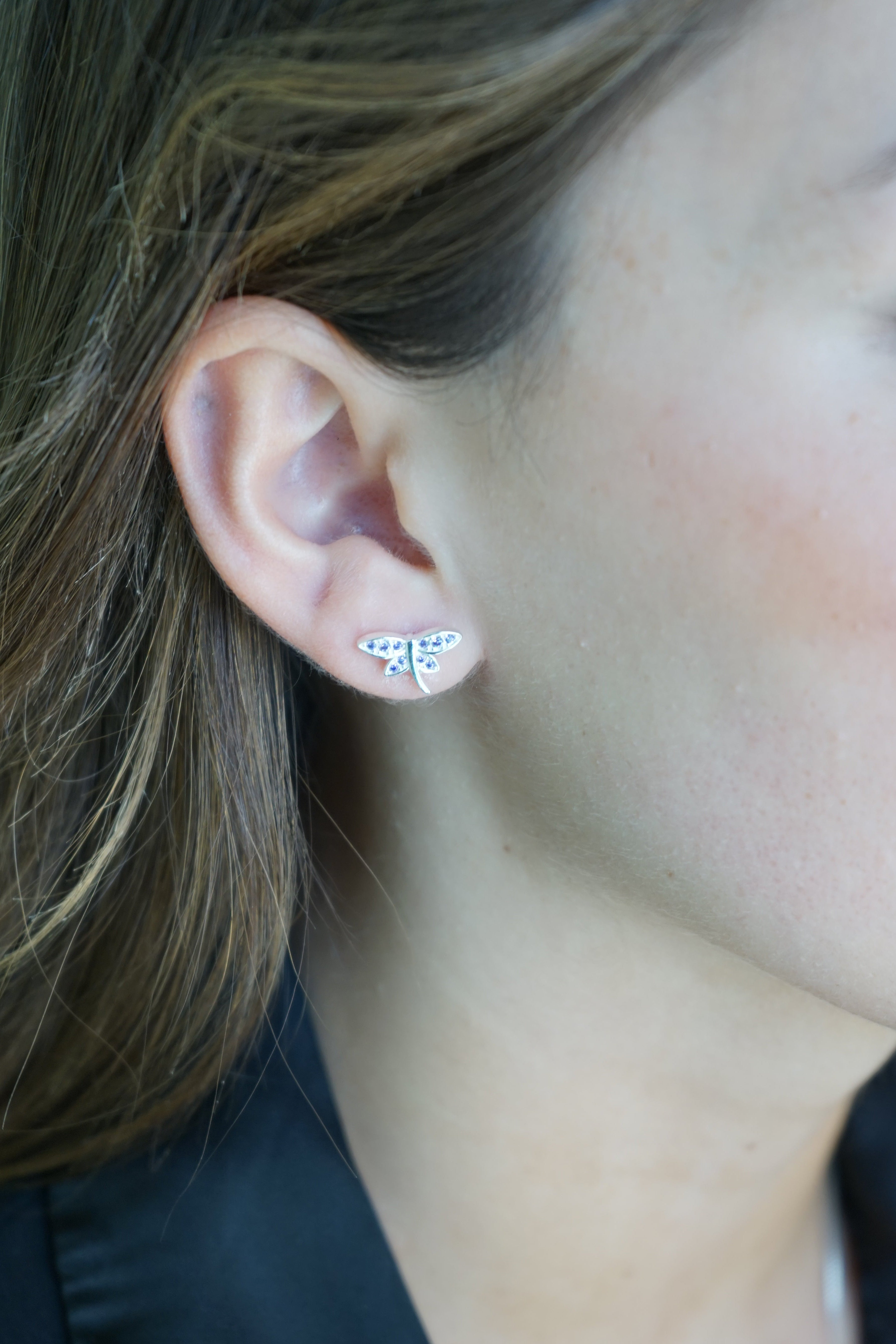 Conjunto LIBELULA en Plata Fina 925 - Transformación y evolución personal