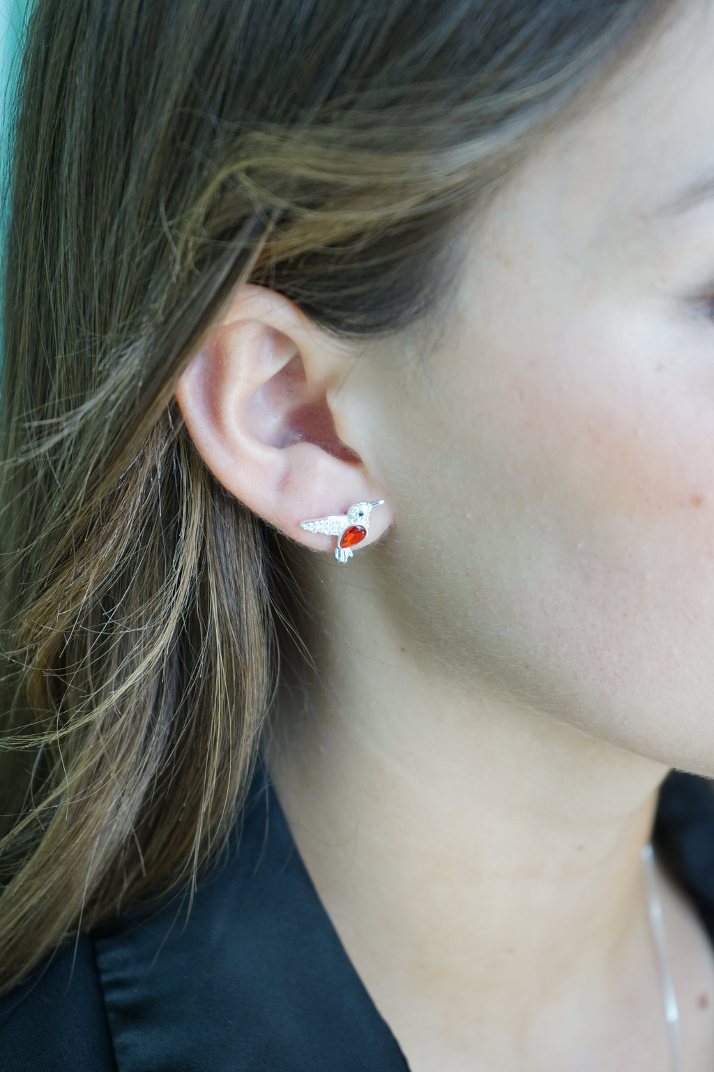 Conjunto COLIBRÍ en Plata Fina 925 con Circones