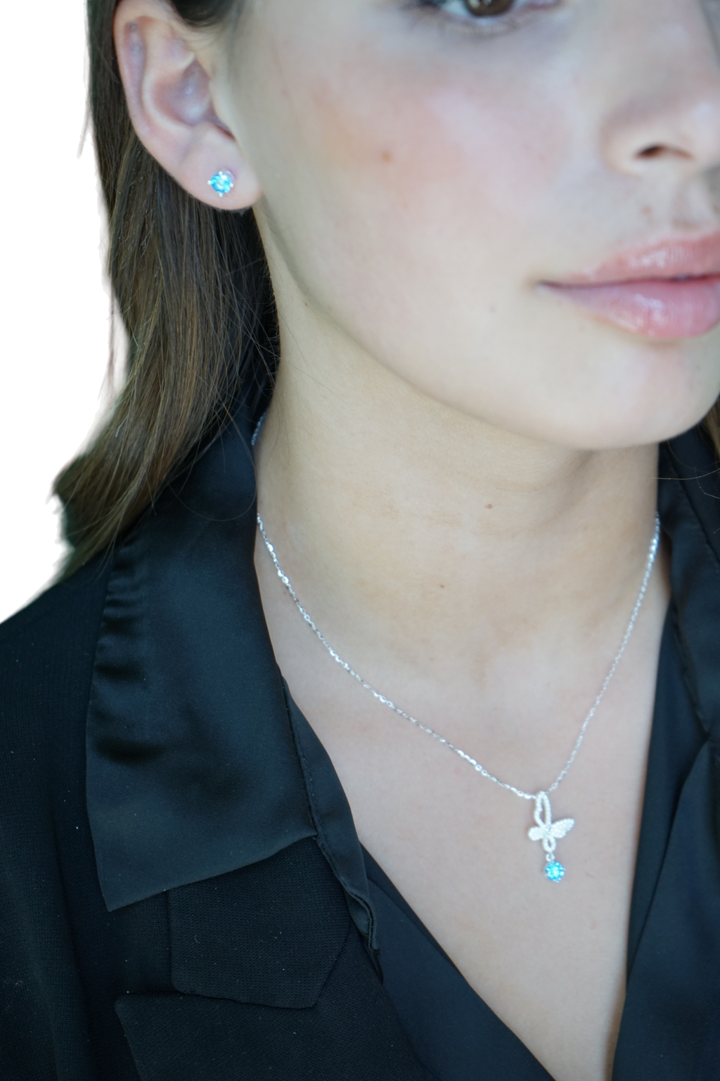 Set Mariposa de Luz – Plata Fina 925