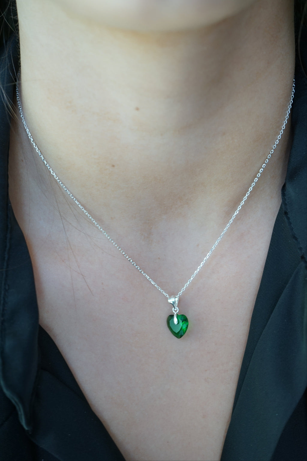 Collar Corazón de Luz – Plata Fina 925