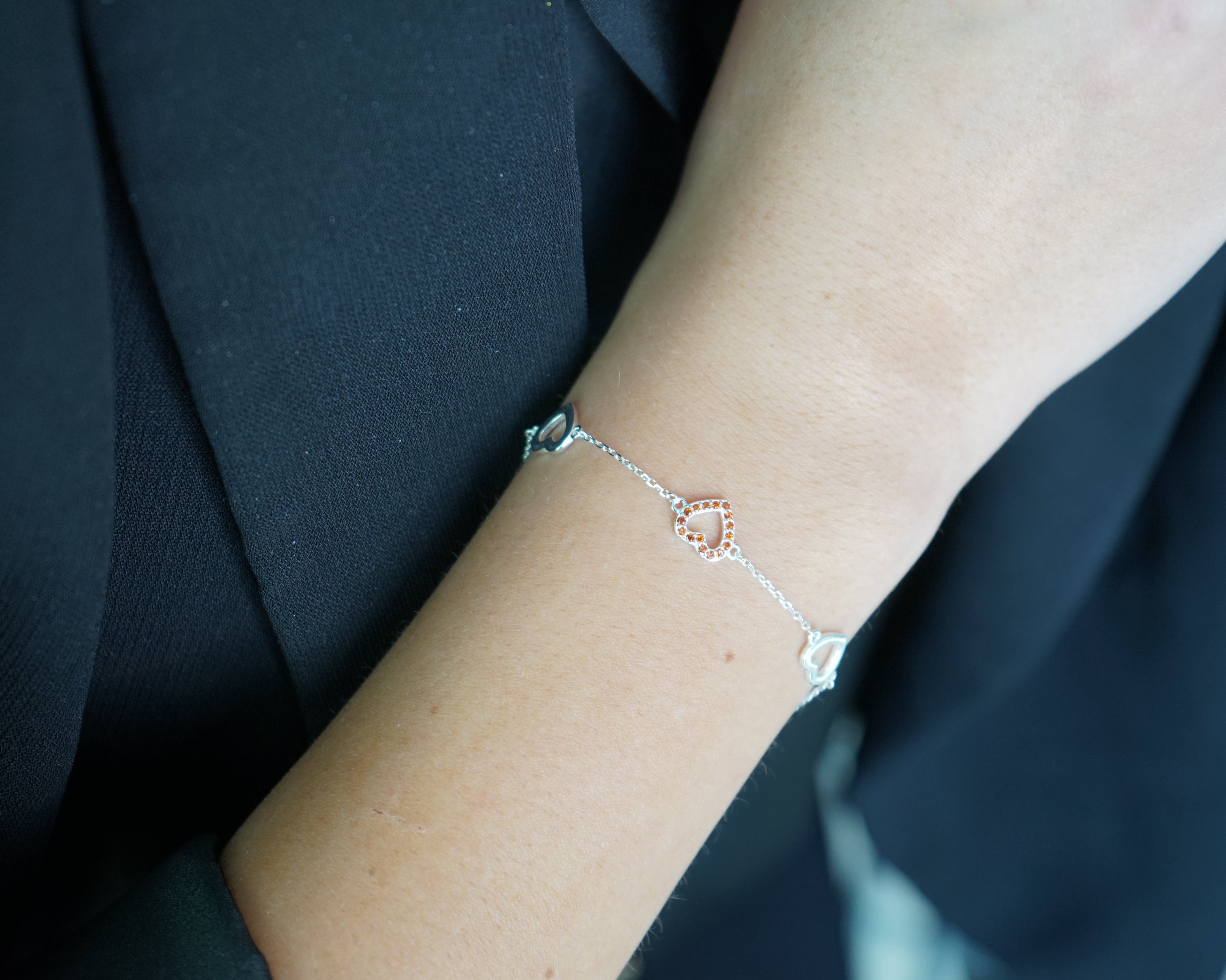 Pulsera Heart Essence – Plata Fina 925