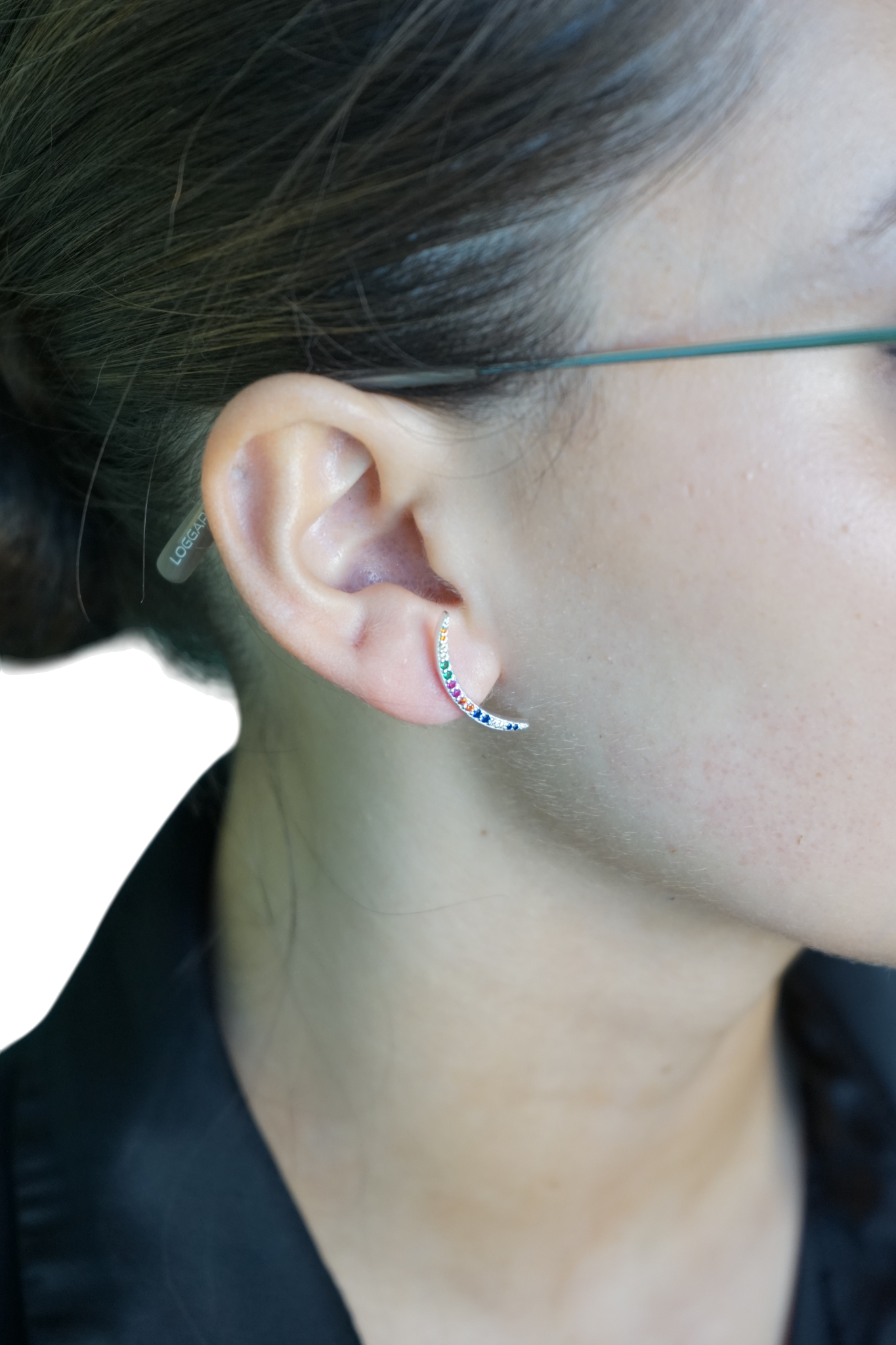 Aros Crescent – Plata Fina 925