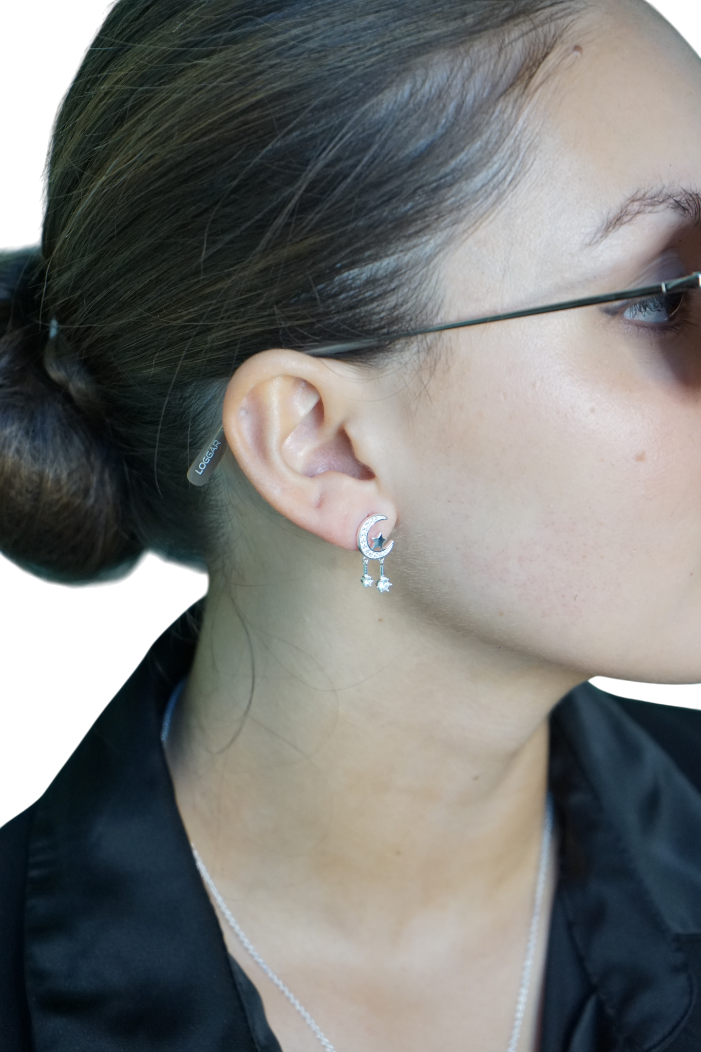 Aros Moonlight Stars – Plata Fina 925