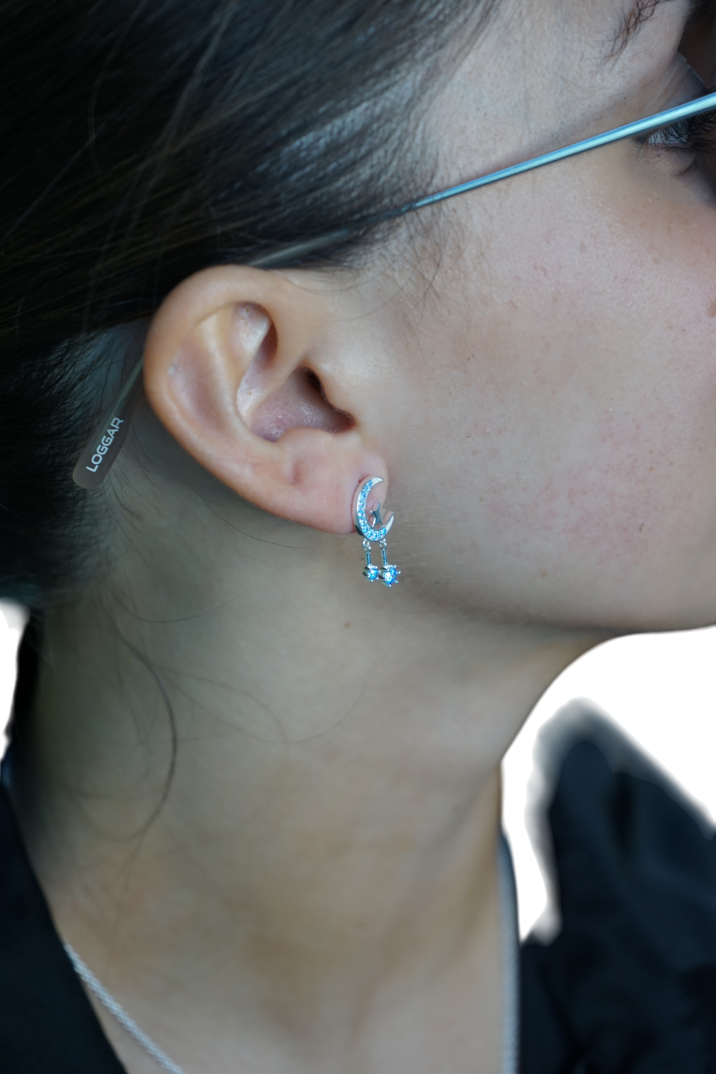 Aros Moonlight Stars – Plata Fina 925