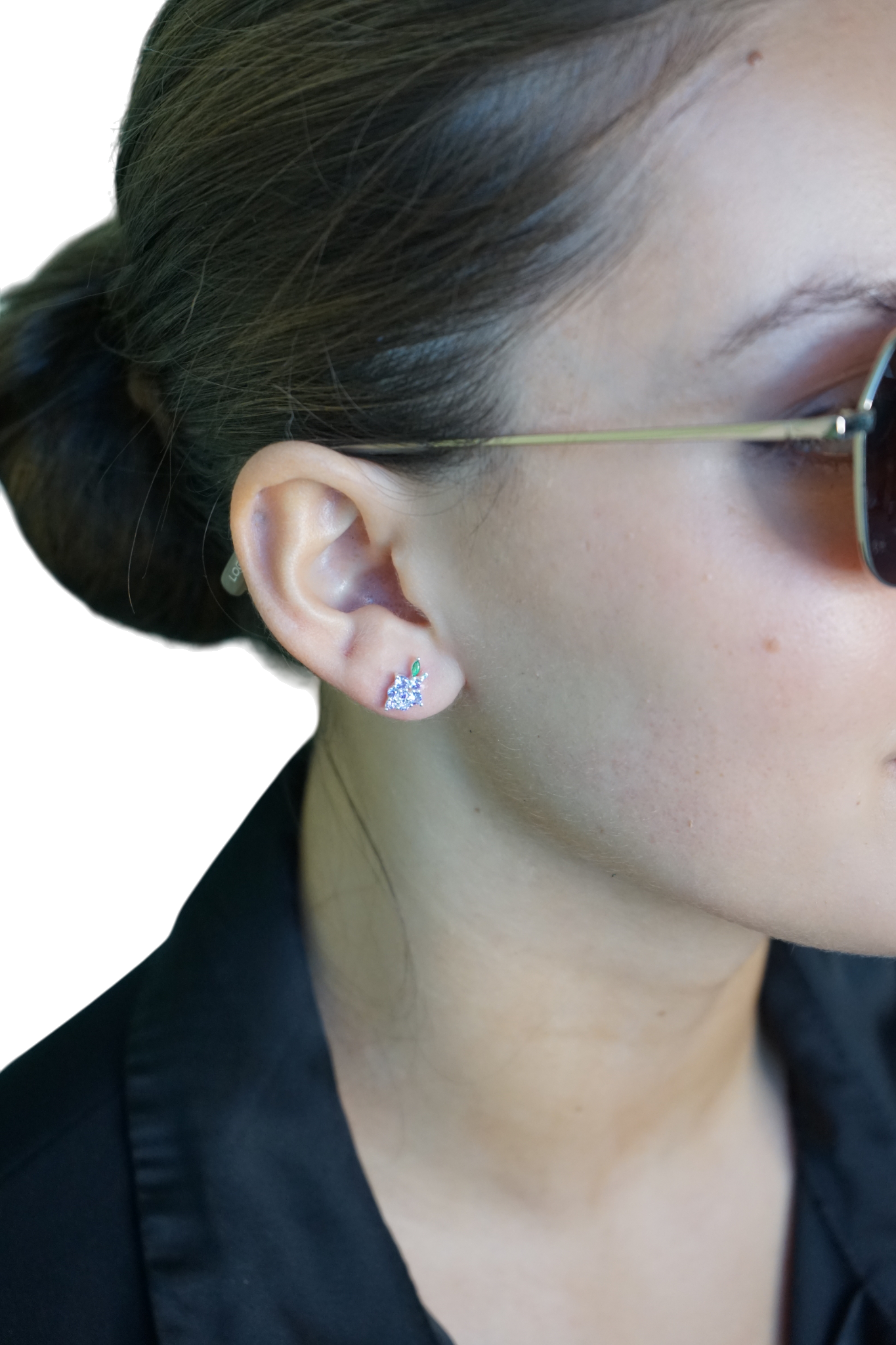 Aros Grape Bloom – Plata Fina 925