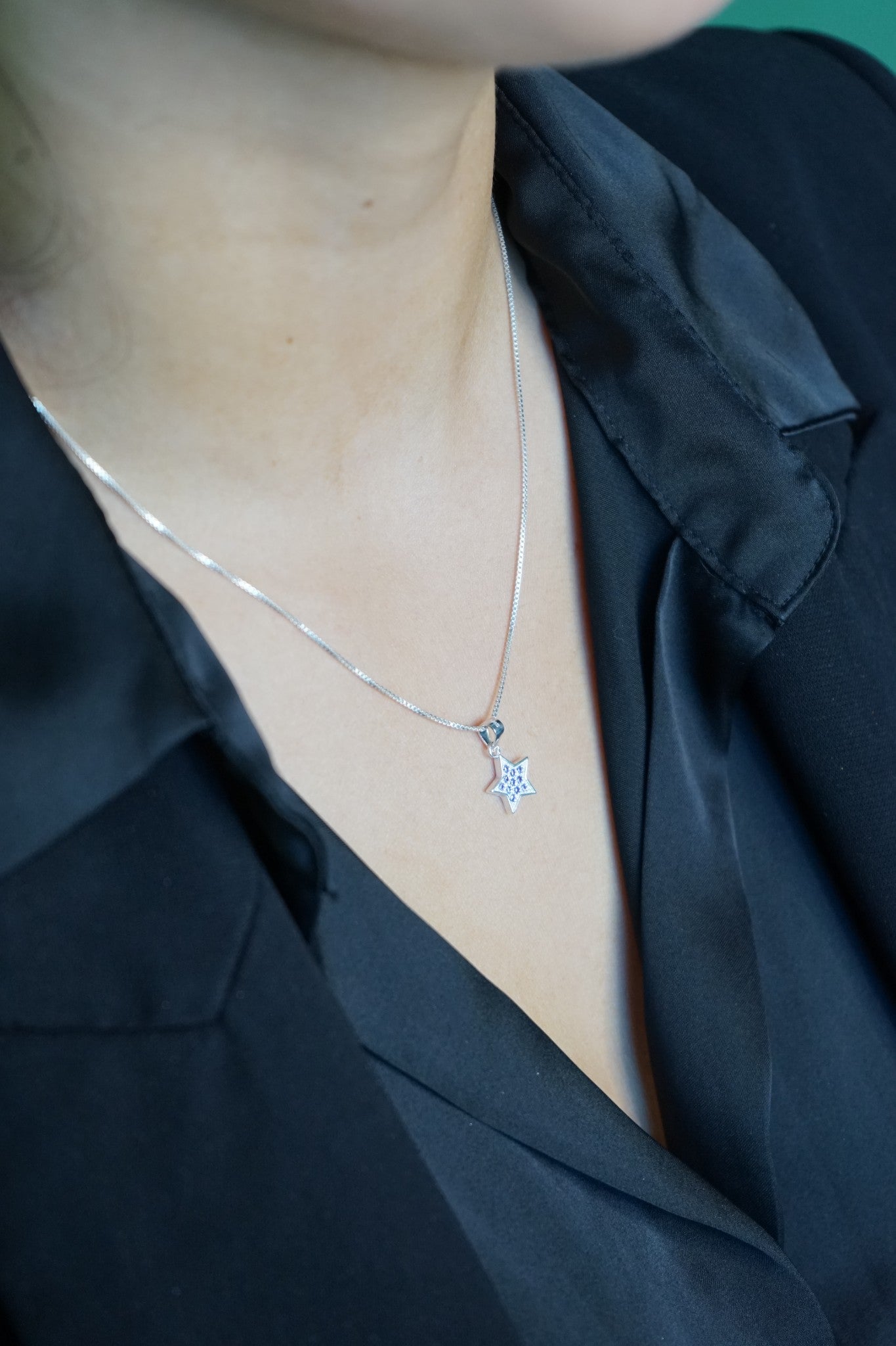 Conjunto Estrella Brillante – Plata Fina 925