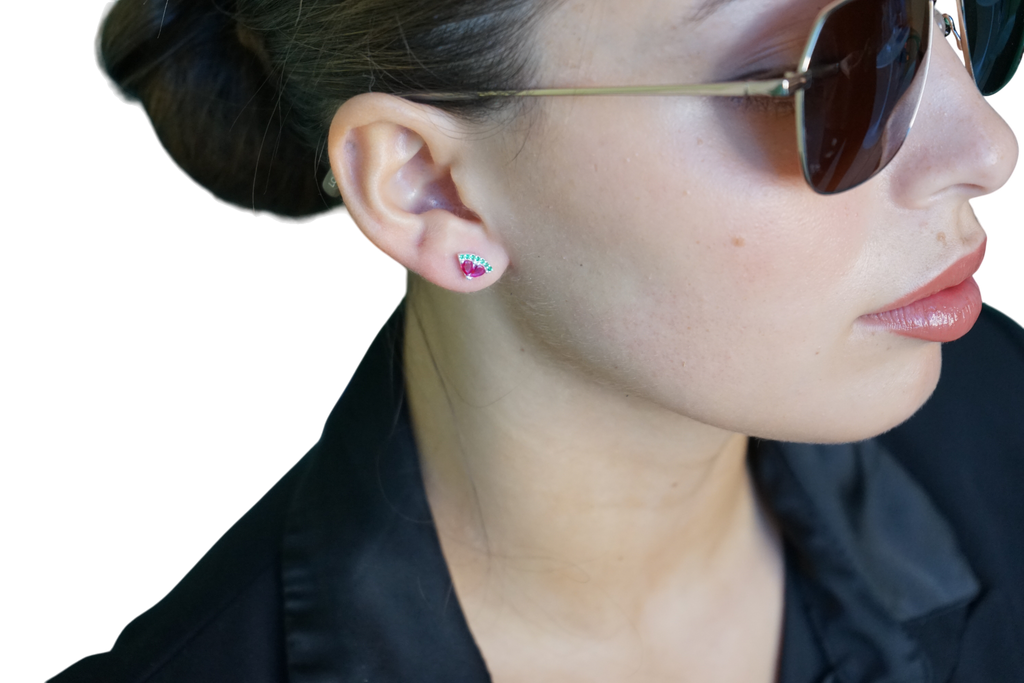 Aros Royal Heart – Plata Fina 925