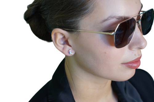 Aros Moon Rainbow – Plata Fina 925