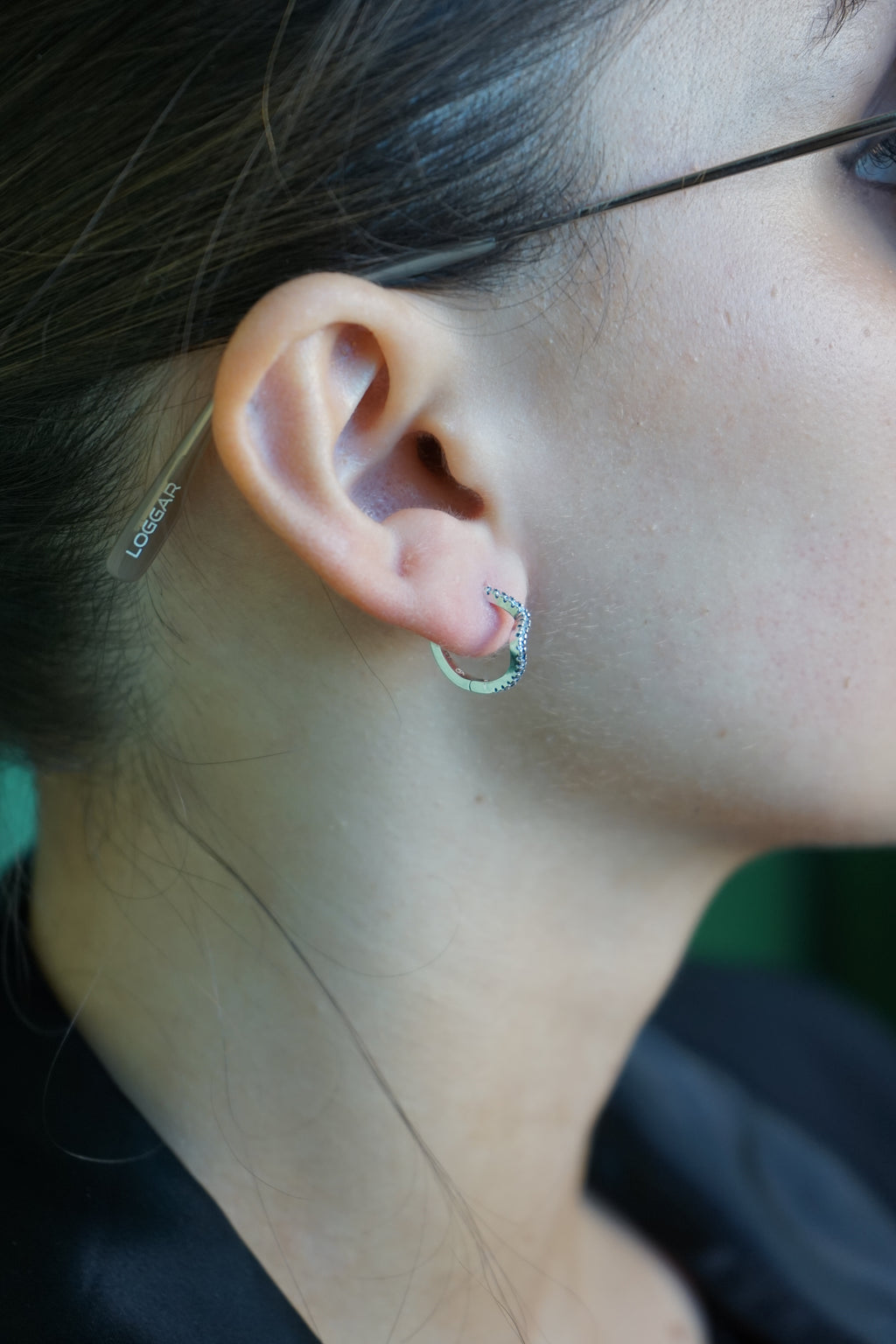 Aros Zigzag Brillante – Plata Fina 925