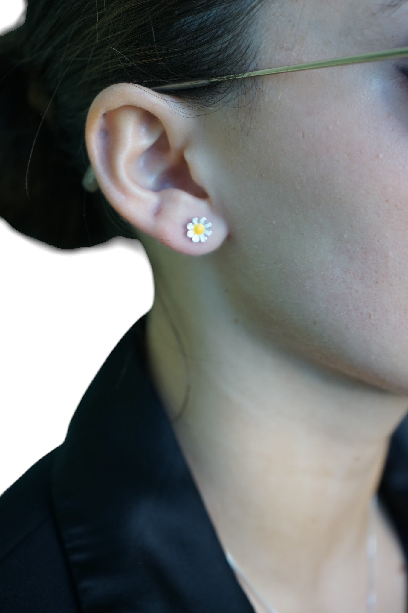 Conjunto Margarita Brillante – Plata Fina 925