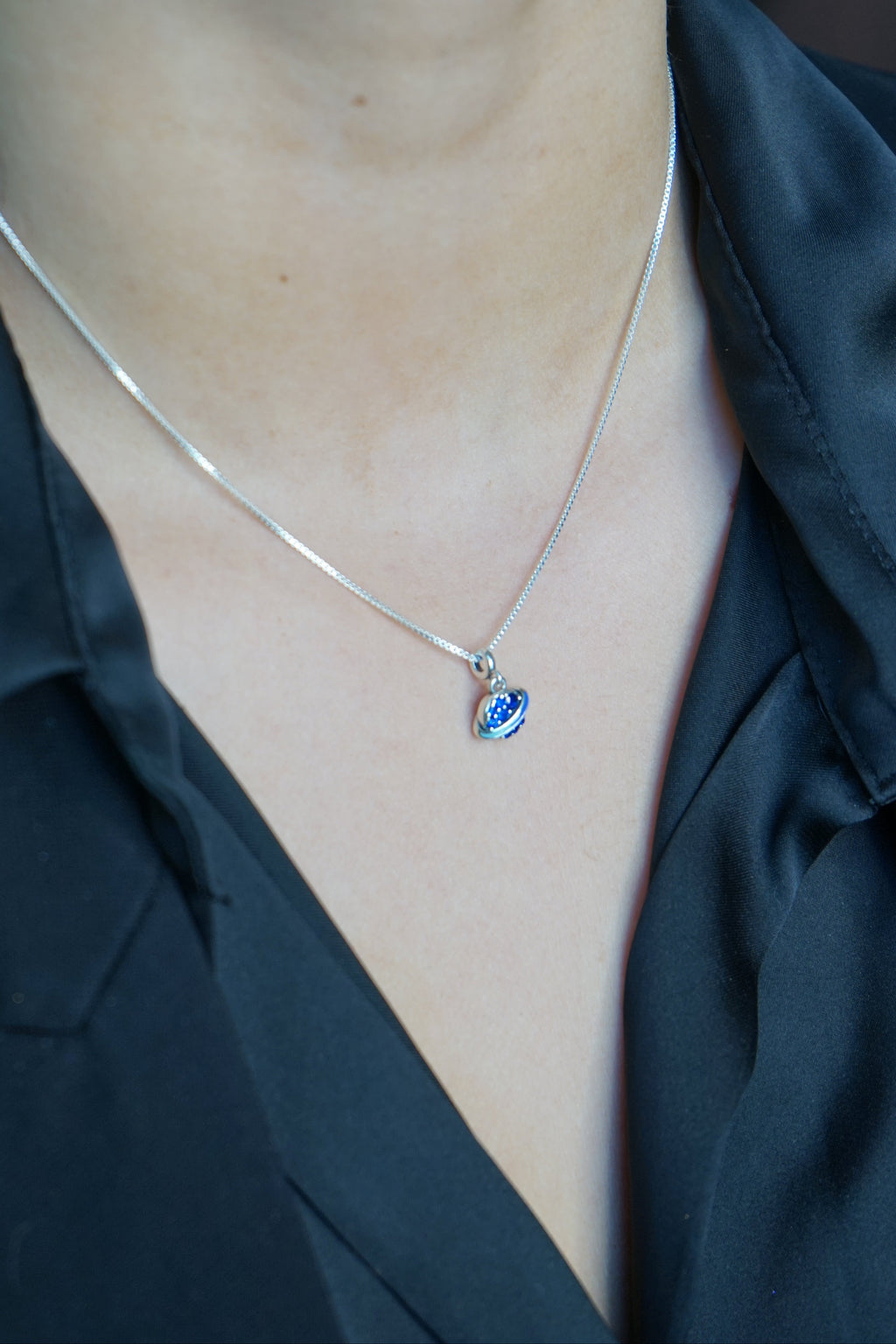 Collar Cosmic Planet – Plata Fina 925