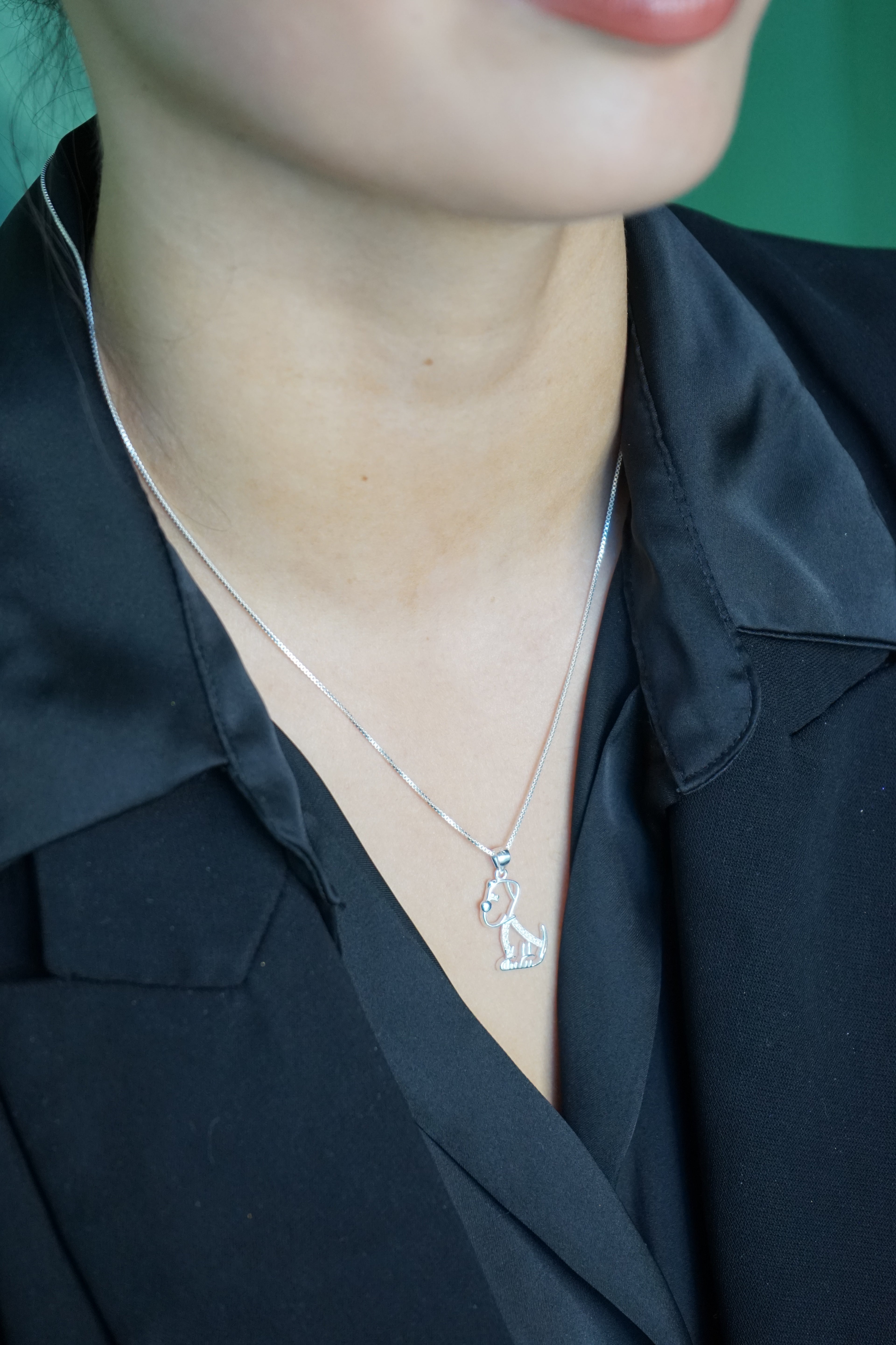 Colgante Puppy – Plata Fina 925