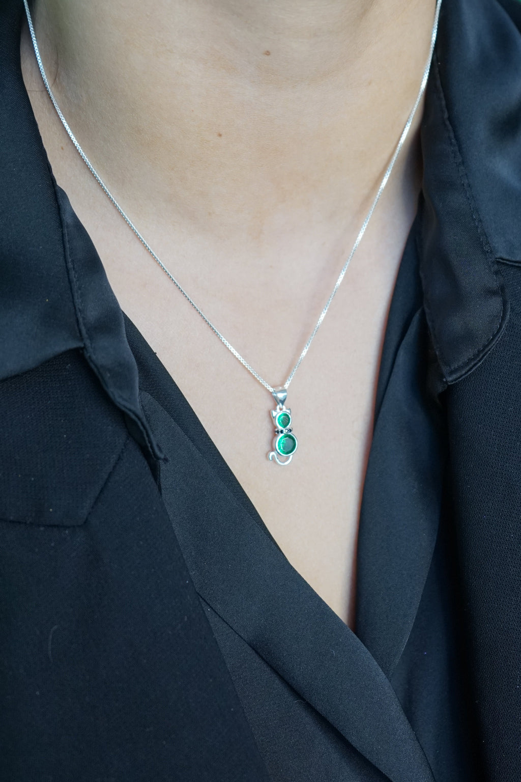 Colgante Kitty – Plata Fina 925