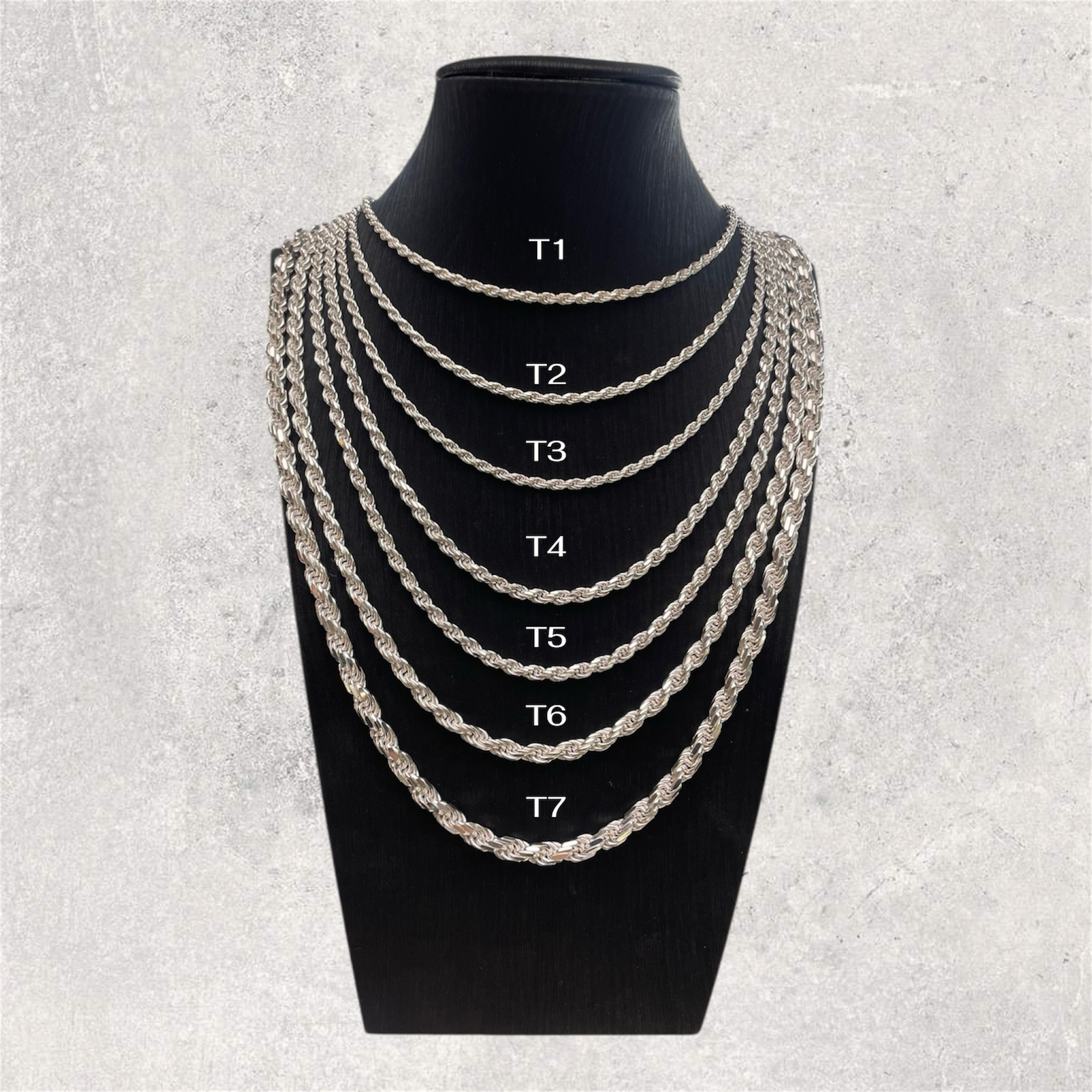 Cadena Tourbillon Plata 925 – Fabricación Italiana