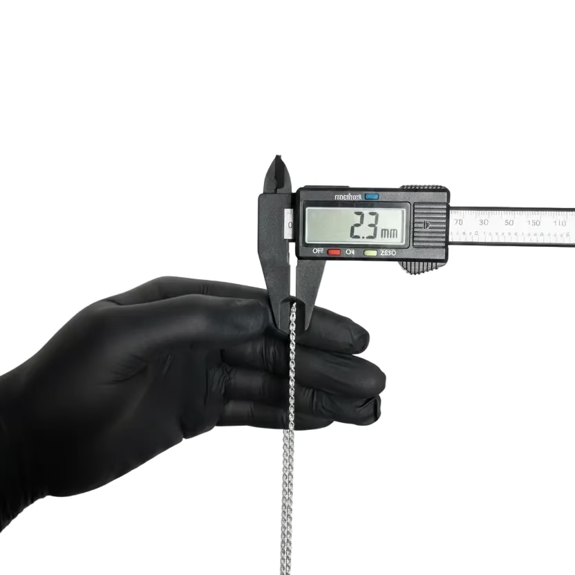 Cadena Tourbillon Plata 925 55cm y 60 cm – Fabricación Italiana